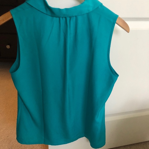 [LOFT] Teal Top - Picture 2 of 3